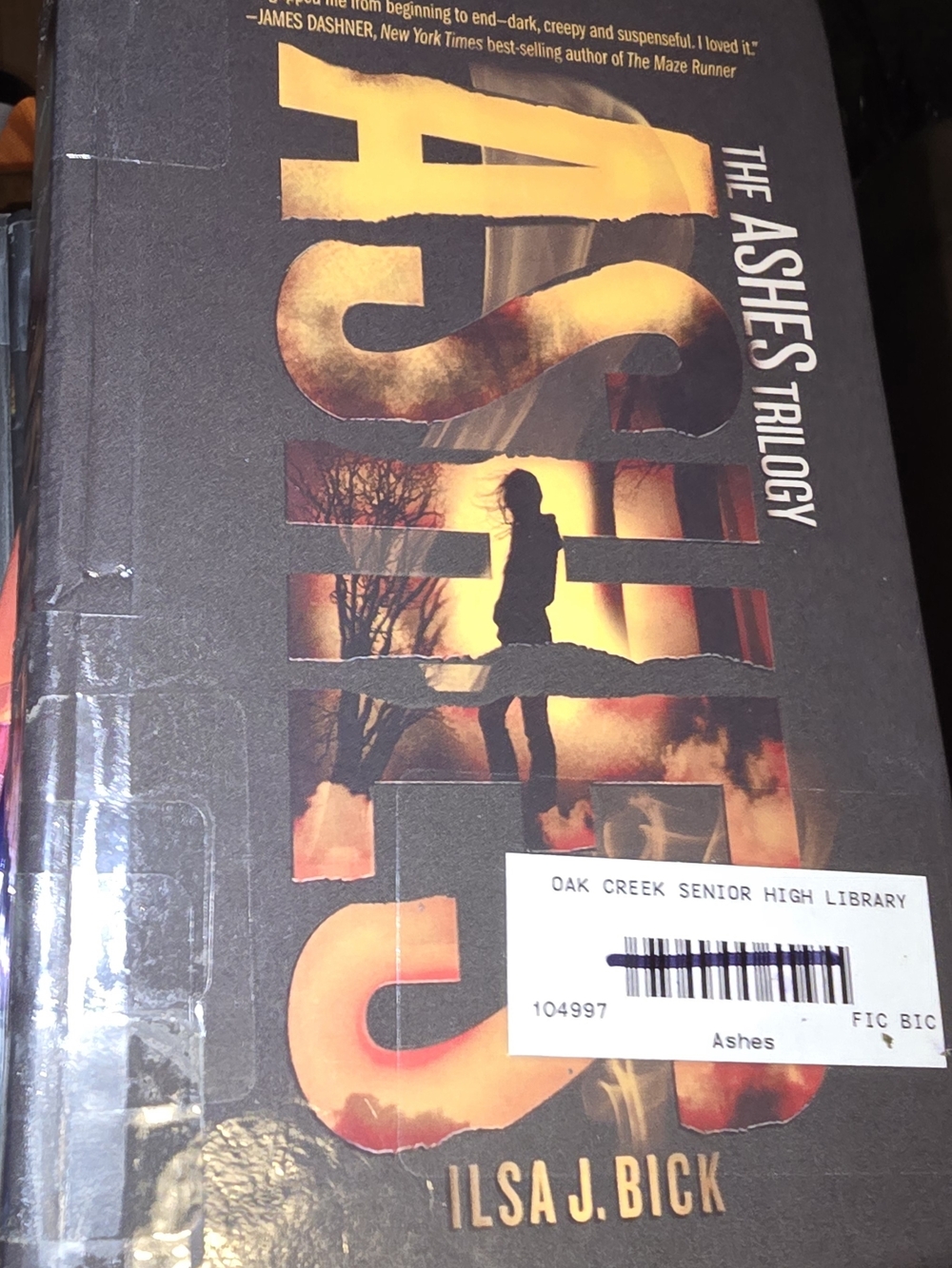 Ashes - Paperback By Ilsa J. Bick - Good - Ex Library Book